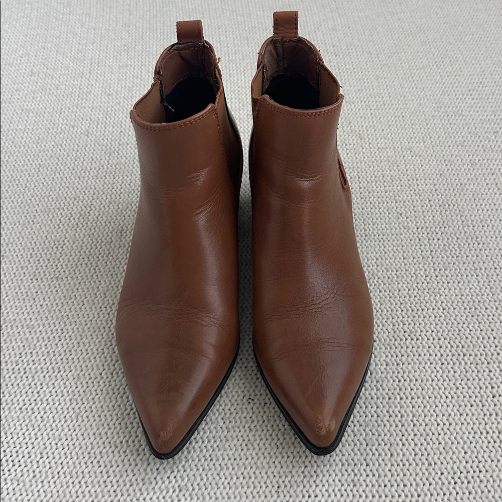 Blondo Waterproof Heel Bootie Brown Size 8 - Picture 6 of 9